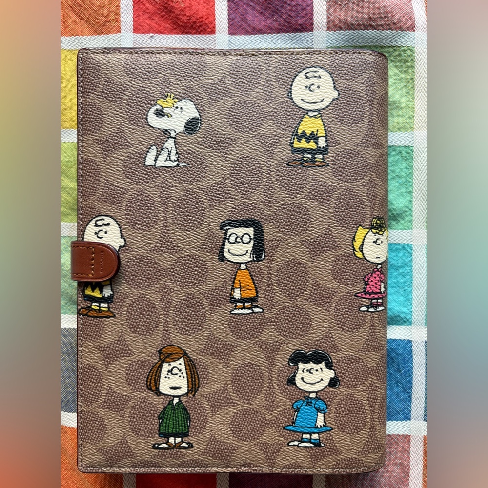 ๐ถ๐๐ถ COACH X PEANUTS NOTEBOOK IN SIGNATURE CANVAS ๐ถ๐๐ถ NWT ๐ถ๐๐ถ - Picture 14 of 15